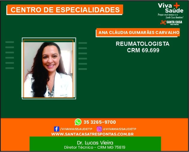 nova reumatologista
